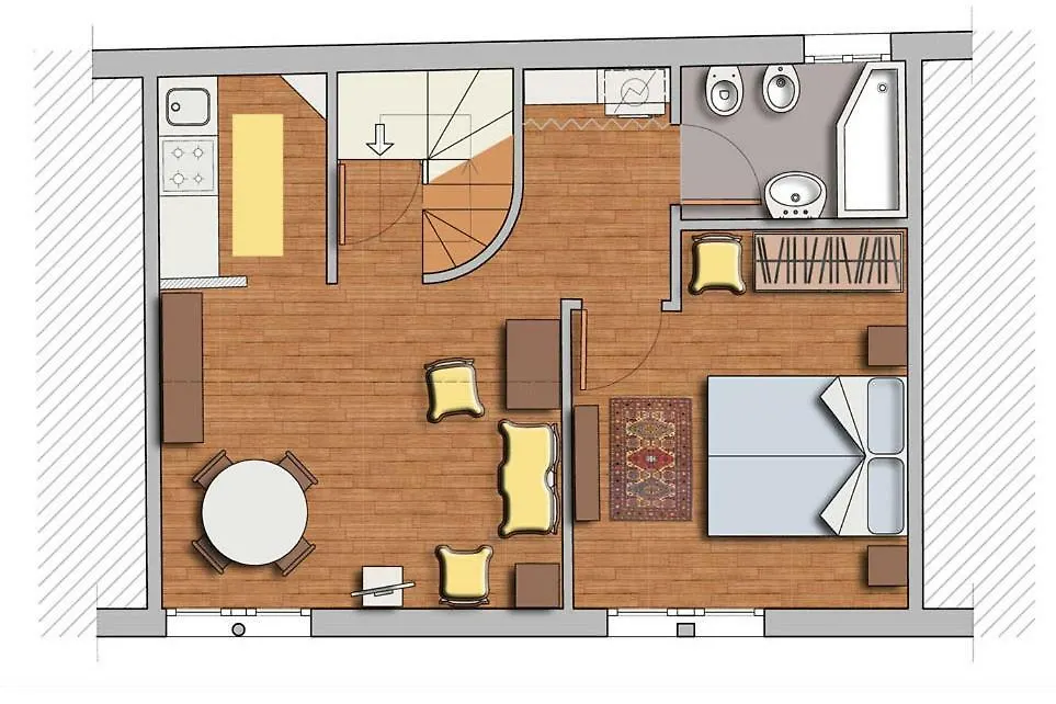 Appartamento Accademia San Vio Benátky Apartmán